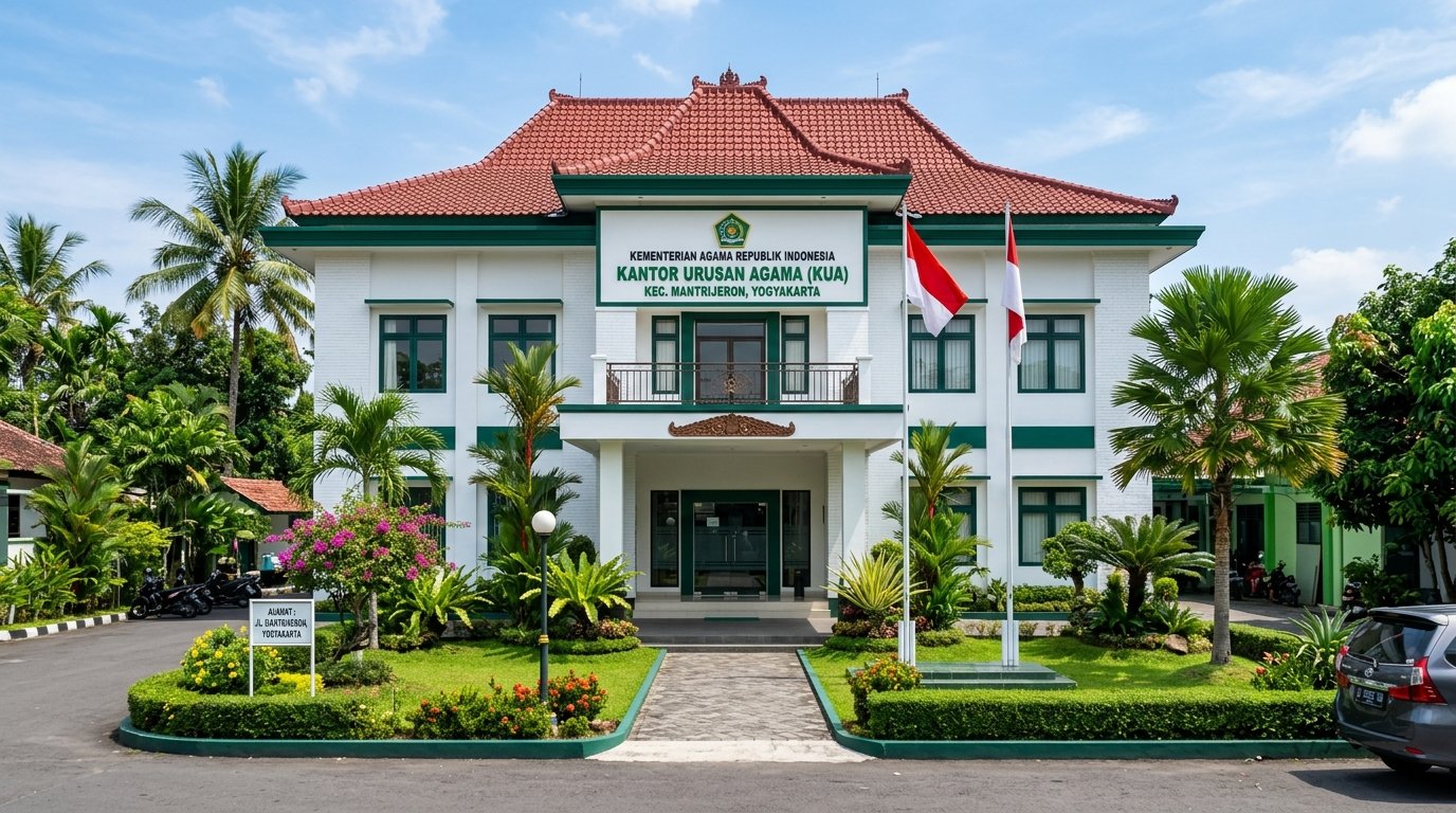 Foto Gedung Kantor KUA Gondomanan